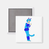 Aimant catgirl (Recto/Verso)