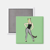 Aimant catgirl (Recto/Verso)