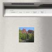 Aimant Cathedral Rock and Stream à Sedona Arizona (In Situ (Lave-vaisselle))