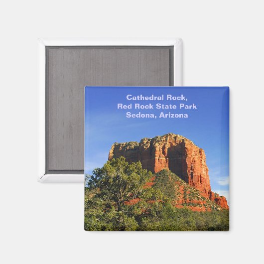 Aimant Cathedral Rock, Arizona (Recto/Verso)