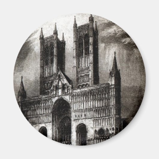 Aimant Cathédrale de Lincoln (Devant)