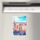 Aimant Cathédrale de Milan Italie (In Situ (Lave-vaisselle))