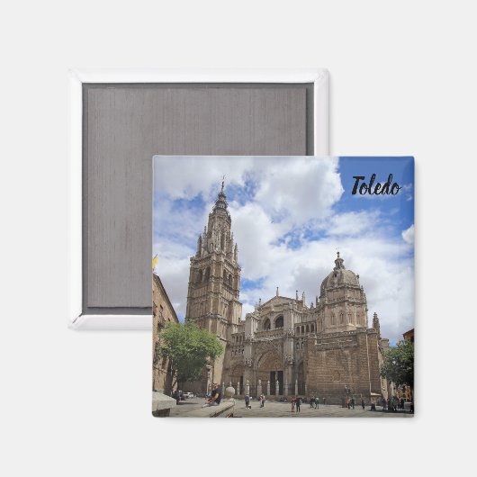 Aimant Cathédrale de Tolède (Recto/Verso)