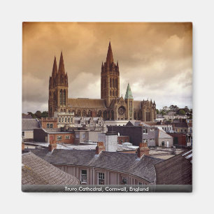 Aimant Cathédrale de Truro, les Cornouailles, Angleterre