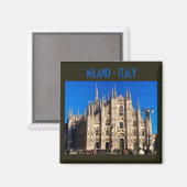 Aimant Cathédrale Milan Duomo - Italie (Recto/Verso)