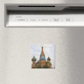 Aimant Cathédrale Saint-Basile en Carré rouge, Moscou (In Situ (Lave-vaisselle))