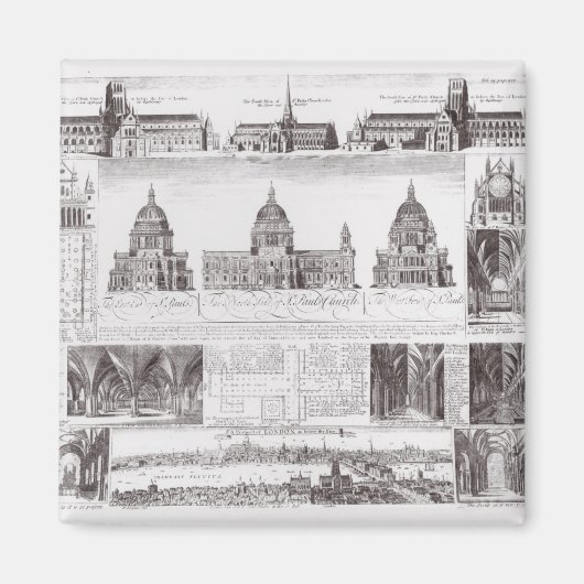 Aimant Cathédrale Saint-Paul (Devant)