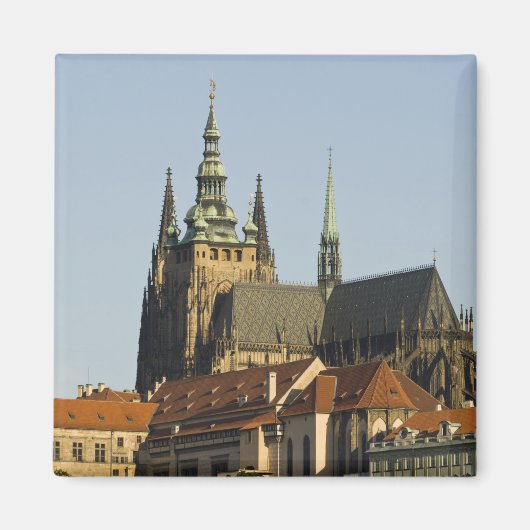 Aimant Cathédrale St Vitus et Château de Prague, l'un des (Devant)