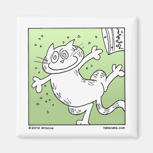 Aimant Catnip Cat (Devant)