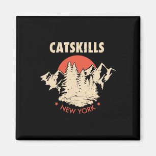 Aimant Catskills New York Ny Randonnée Montagnes T Shirt 