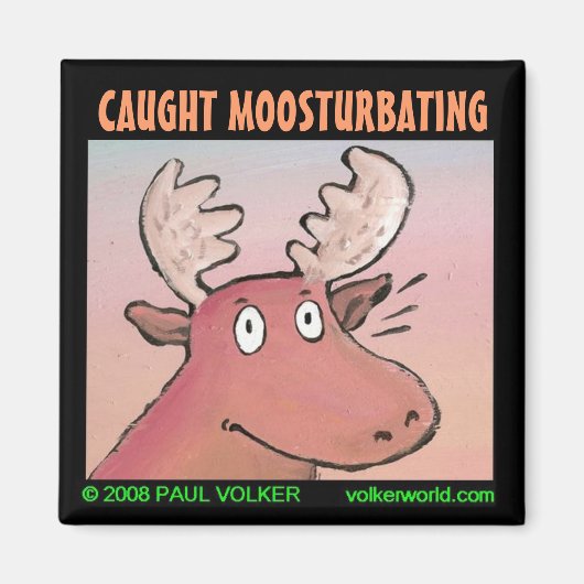 AIMANT CAUGHT MOOSTURBATING 3.00 (Devant)