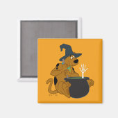 Aimant Cauldron de sorcière Scooby-Doo (Recto/Verso)