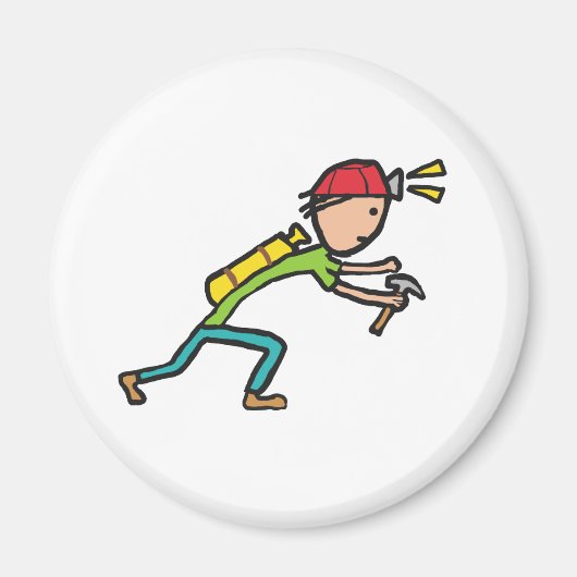 Aimant Cavage et spelunking (Devant)