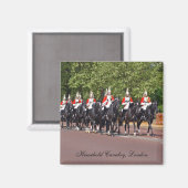 Aimant Cavalerie ménagère Londres (Recto/Verso)