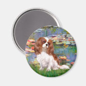 Aimant Cavalier 2 (bl) - Lilies 2 (Recto/Verso)