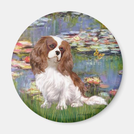 Aimant Cavalier 2 (bl) - Lilies 2 (Devant)