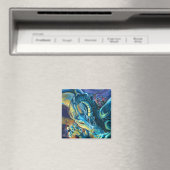 Aimant Cavalier du dragon bleu (In Situ (Lave-vaisselle))