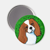 Aimant Cavalier King Charles Spaniel (Recto/Verso)