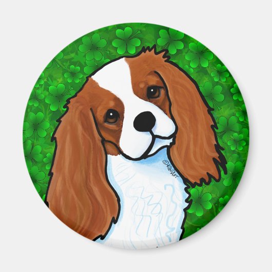 Aimant Cavalier King Charles Spaniel (Devant)