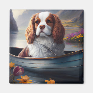 Aimant Cavalier King sur une rame : une aventure Pittores