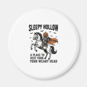 Aimant Cavalier sans tête de Sleepy Hollow Halloween vint