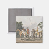 Aimant Cavalry Irgular, Bengal Army 1817, plate 5 from (Recto/Verso)