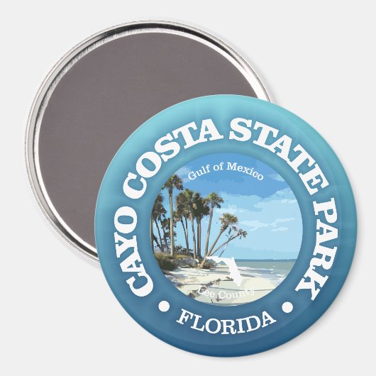 Aimant Cayo Costa SP (Recto/Verso)