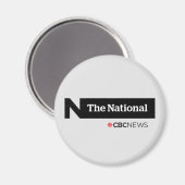 Aimant CBC The National (Recto/Verso)