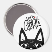 Aimant Ccat scandinave permet de découper noir et blanc (Recto/Verso)