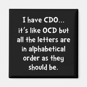 Aimant CDO Comme OCD