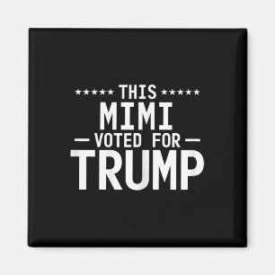 Aimant Ce Mimi A Voté Pour Trump 2024, Fière Grand-Mère V