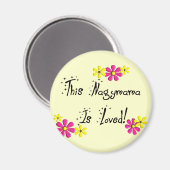 Aimant Ce Nagymama (grand-mère hongroise) est AIMÉ (Recto/Verso)