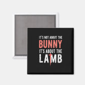 Aimant Ce n'est pas à propos du lapin, c'est à propos de (Recto/Verso)