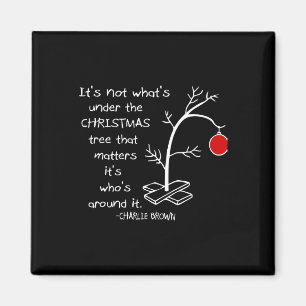 Aimant Ce n'est pas ce qui est sous l'arbre qui est