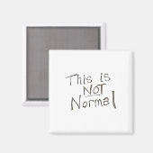 Aimant Ce N'Est Pas Normal - Sos Pour Le Monde (Recto/Verso)