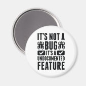 Aimant Ce n'est pas un bug (Recto/Verso)