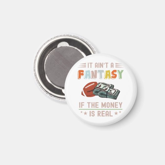 Aimant Ce n'est pas un Imaginaire si l'argent est réel (Recto/Verso)