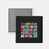 Aimant Ce que nous apprenons de Black History Sticker (Recto/Verso)
