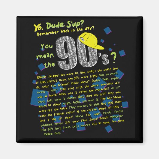 Aimant Ce que nous avons dit dans les années 90 (Devant)