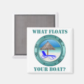 Aimant Ce qui flotte votre bateau (Recto/Verso)