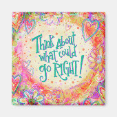 Aimant Ce Qui Pourrait Aller Droit Citer Joli Coeur Boho (Devant)