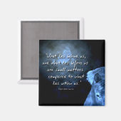 Aimant ce qui se cache derrière nous ... (Recto/Verso)