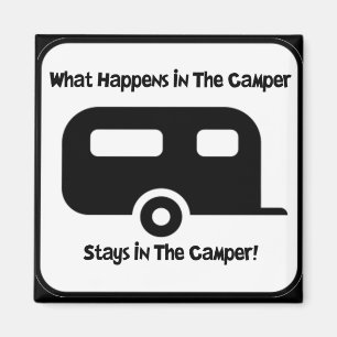 Aimant Ce qui se passe dans le Camper...