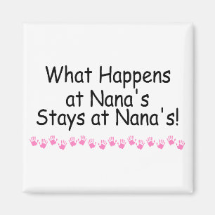 Aimant Ce qui se produit aux séjours de Nanas chez Nanas