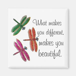 Aimant ce qui vous différencie, vous rend belle traînée