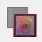 Aimant Ce Rose Dit Que Je T'Aime (Recto/Verso)