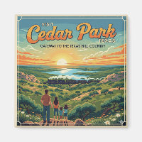 Cedar Park, Texas Poster Vintage voyage