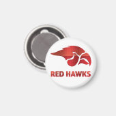 Aimant Cedar Springs Red Hawks #5 (Recto/Verso)