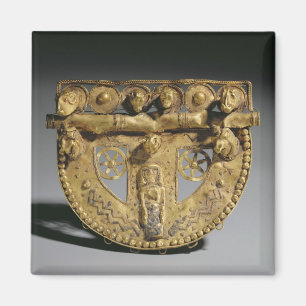 Aimant Ceinture-boucle avec la décoration granulée,