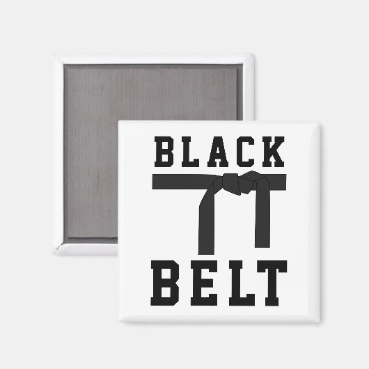 Aimant Ceinture noire (Recto/Verso)